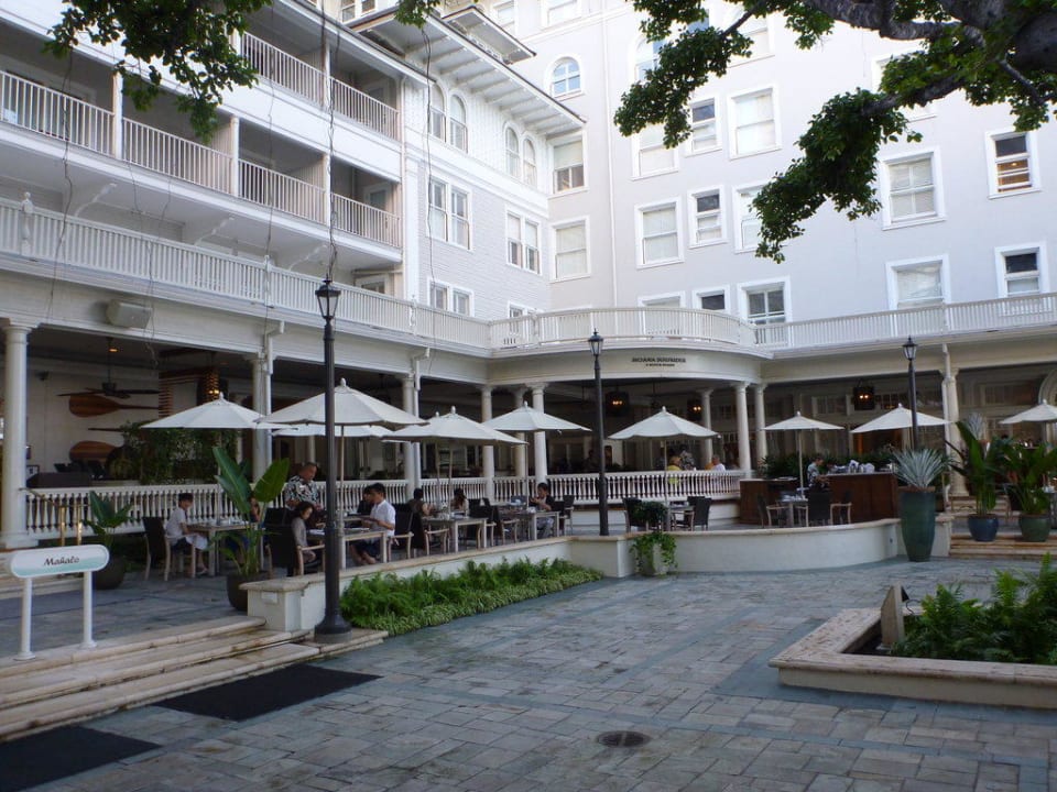 Wunderschöne Aussanlage Hotel Moana Surfrider, A Westin Resort & Spa