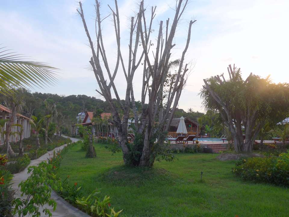 Von hinten Ong Lang Village Resort