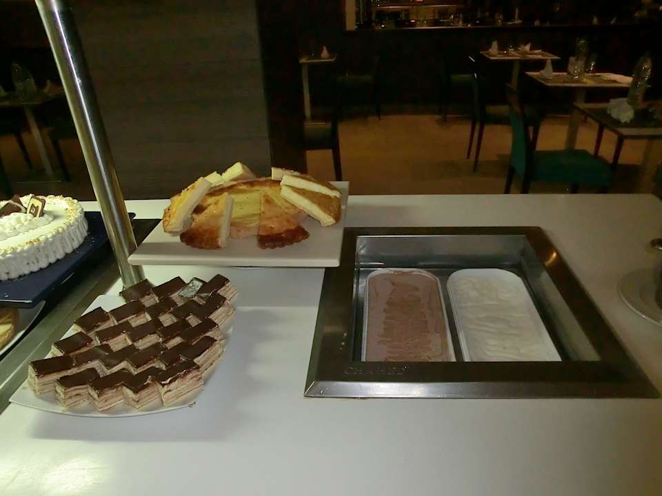 Nachtischbüffet Hotel Rosa Beach