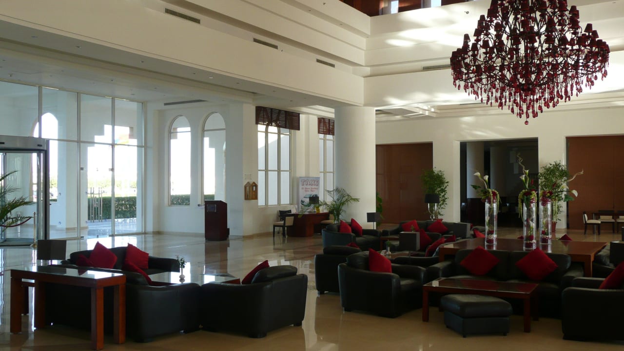 Morgenstimmung in der Lobby Cleopatra Luxury Resort Makadi Bay