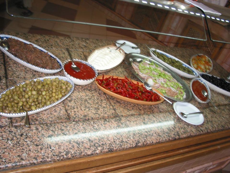 Salat Mittag und Abendessen Hotel Meninx Djerba