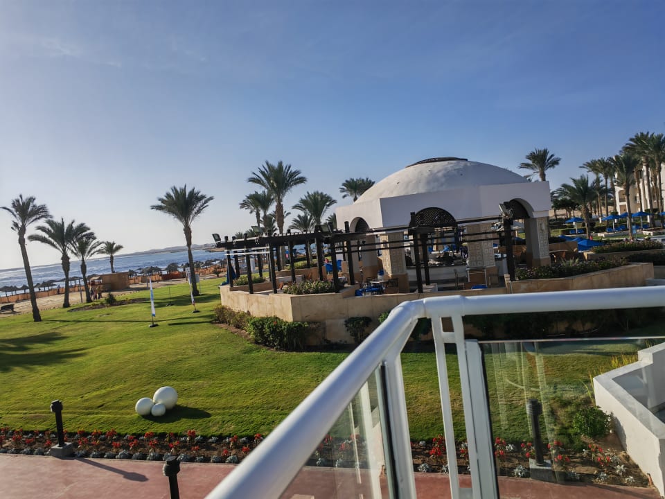 Ausblick Pickalbatros Palace Hotel-Port Ghalib