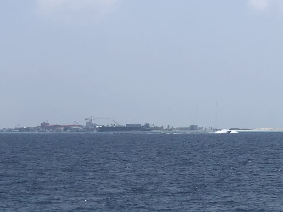 Ausblick Centara Ras Fushi Resort & Spa Maldives
