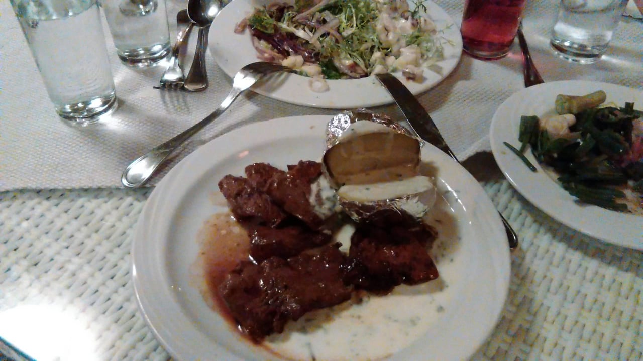 Lecker Rinderfilet  Beach Albatros Resort