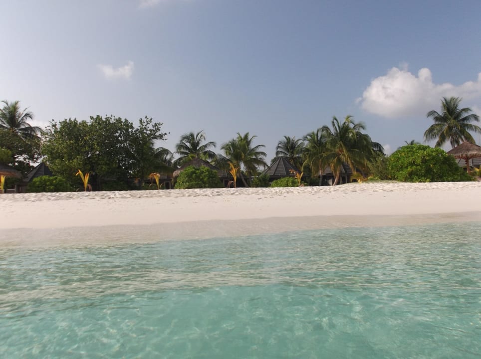 Blick auf den Strand Kuredu Island Resort & Spa
