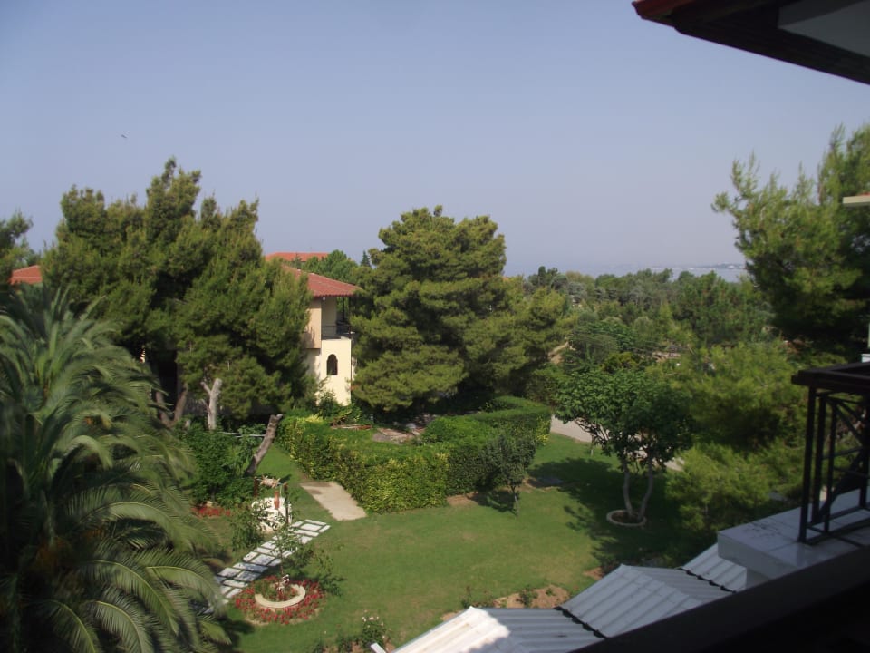 Ausblick von Balkon Hotel Portes Beach