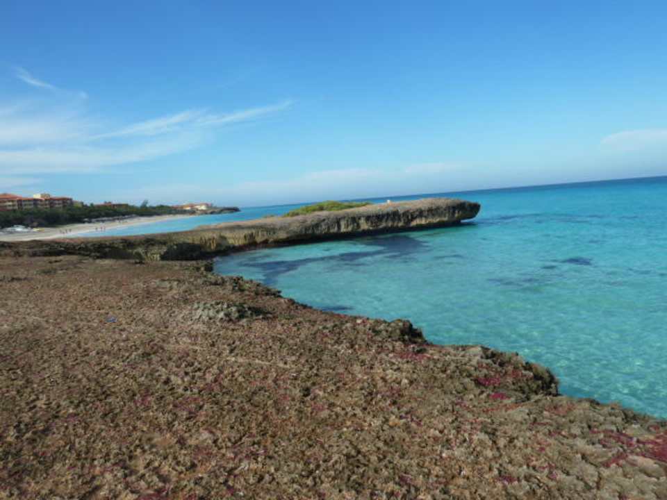 Den Strand entlang Sol Hicacos Varadero