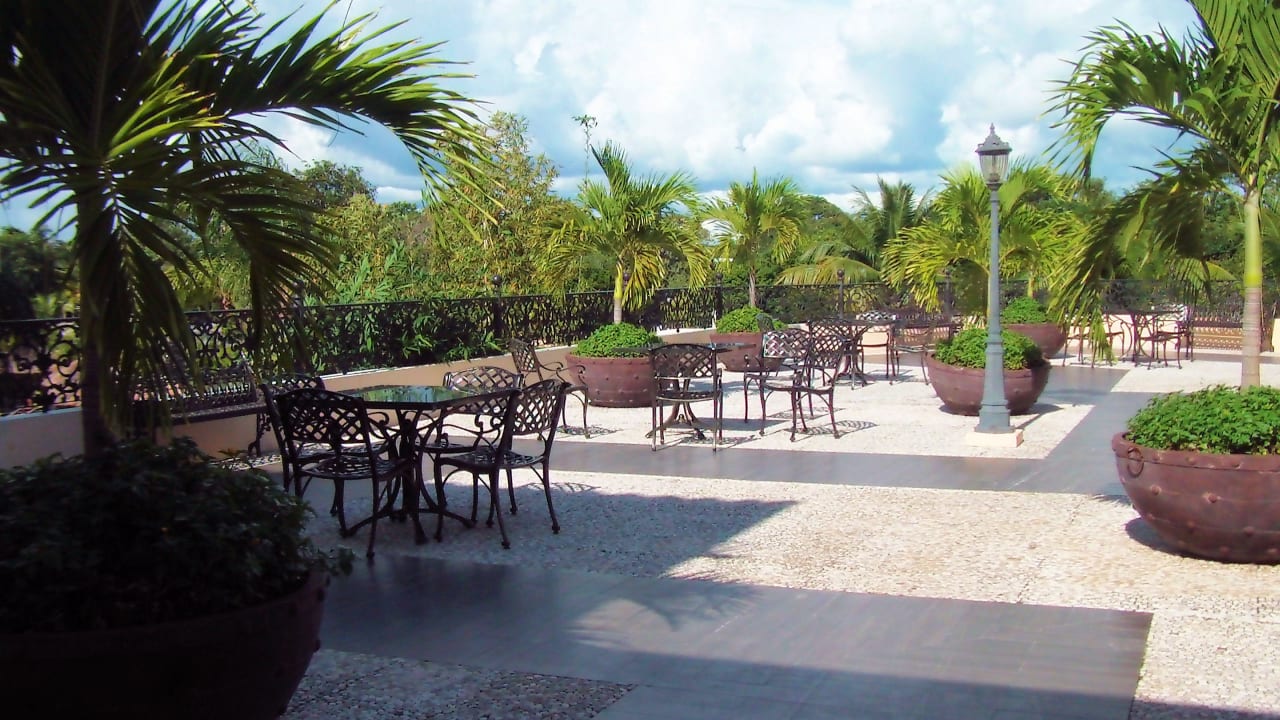 Außenbereich der Lobby Sandos Playacar Select Club Adults only - All Inclusive