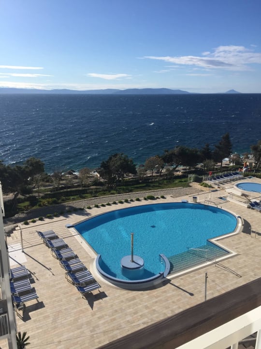 Blick aus dem Zimmer im Casa Valamar Sanfior Hotel & Casa