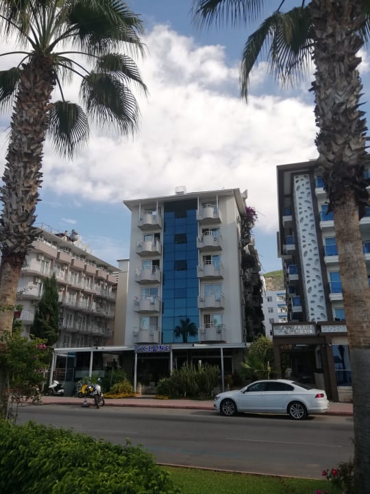 Außenansicht Kleopatra Celine Hotel