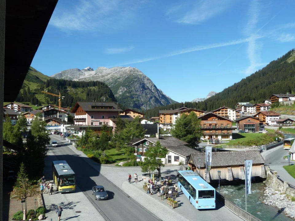 Blick vom Hotelzimmer Pfefferkorn's Hotel