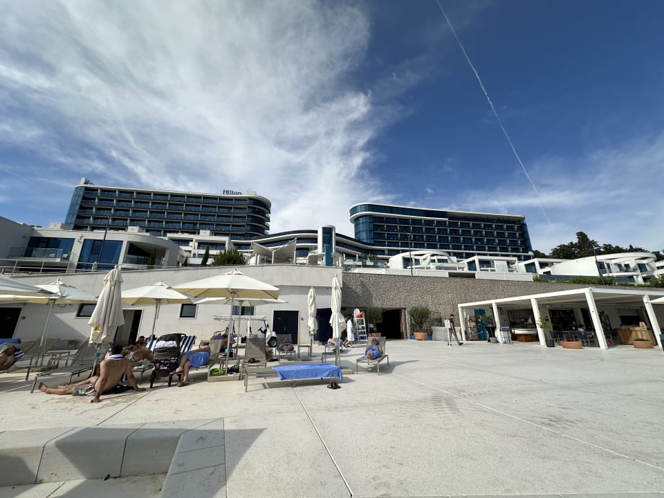 Außenansicht Hilton Rijeka Costabella Beach Resort And Spa