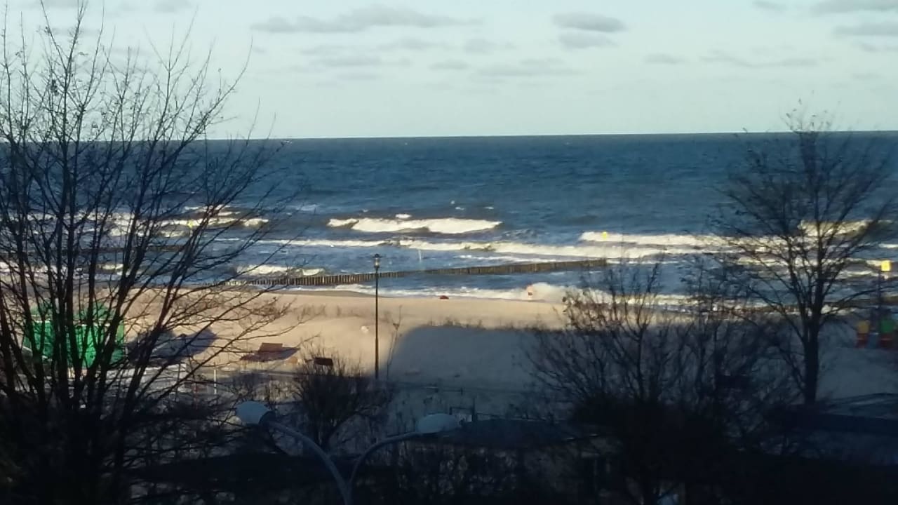 Zimmerausblick Marine Hotel by Zdrojowa