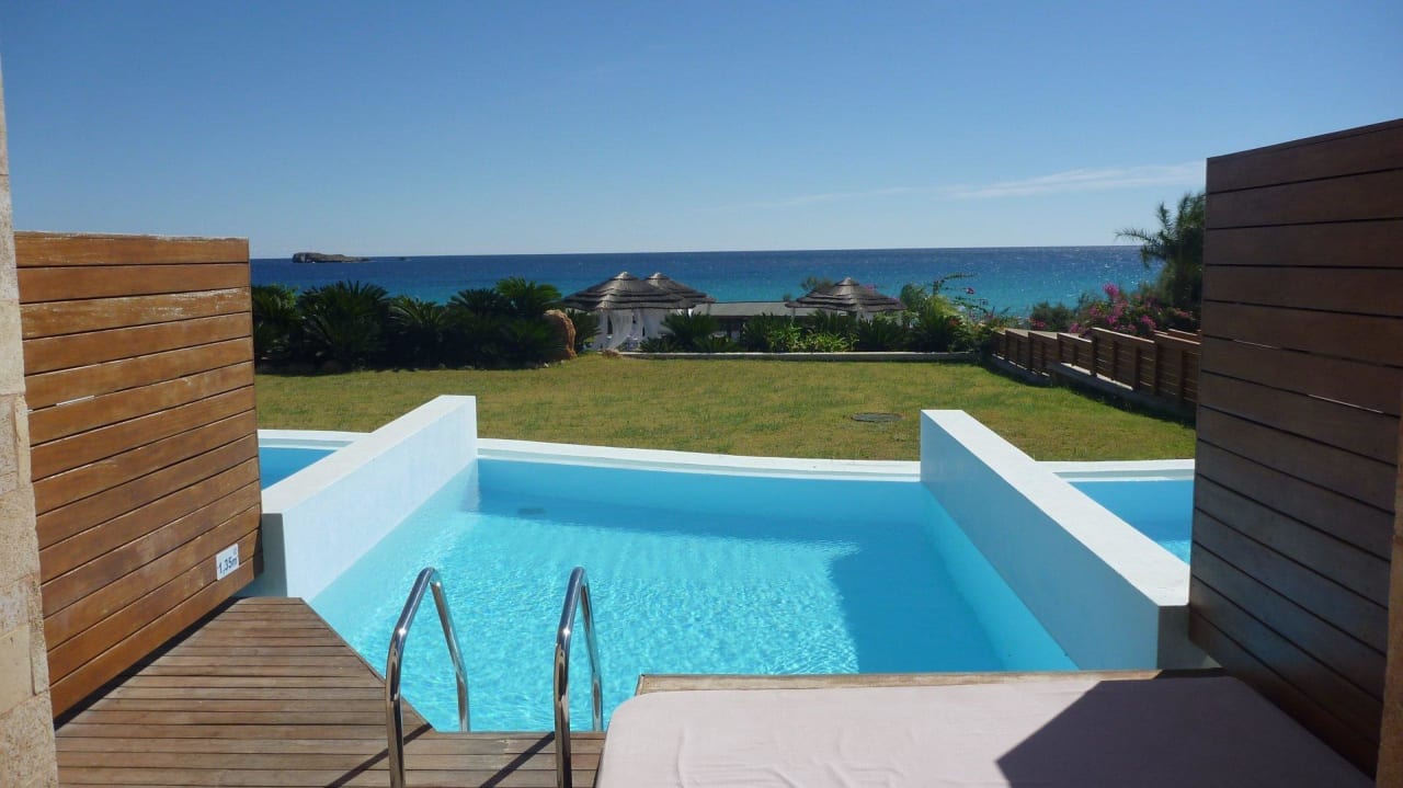 Ausblick Zimmer 912 Aquagrand Artistic Luxury Beach Resort - Adults only