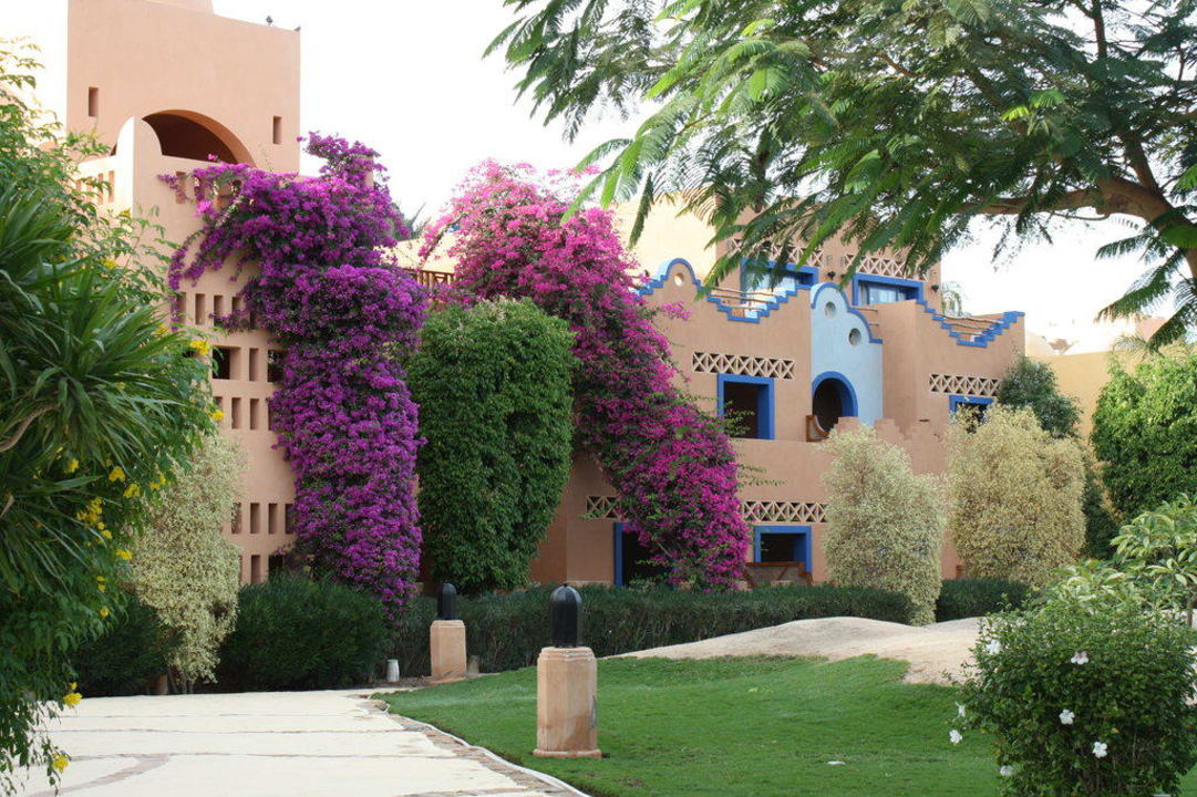 Blick auf "Bungalows" Grand Makadi