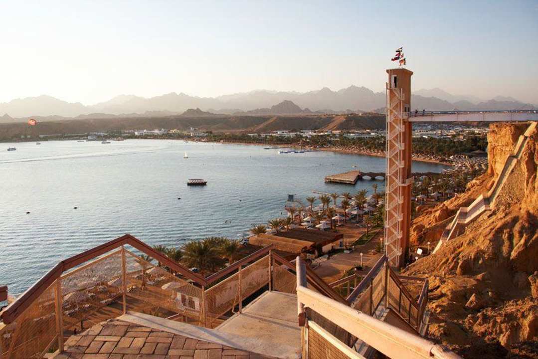 satte Farben am Abend Albatros Sharm Resort