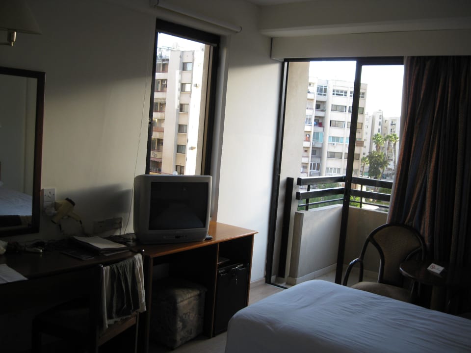 Eckzimmer mit zwei Ausblicken Hotel Kapetanios Odyssia