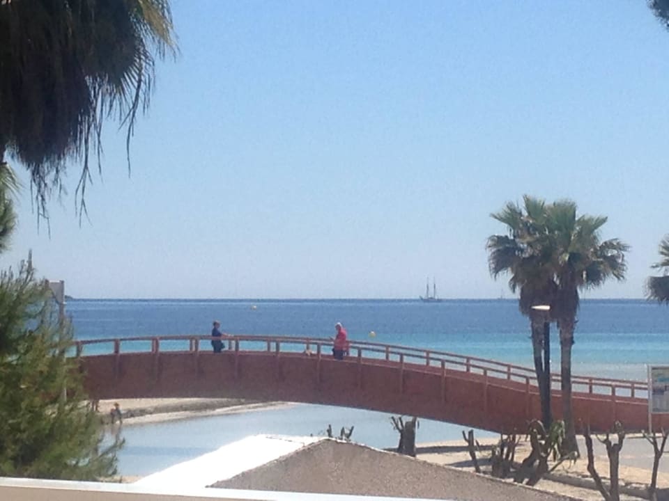 Aussicht auf Brücke allsun App.-Hotel Orquidea Playa
