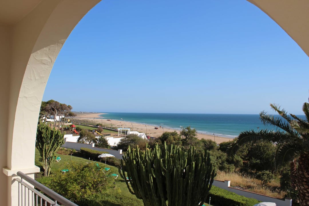 Blick vom Balkon unserer Suite Fuerte Conil-Resort