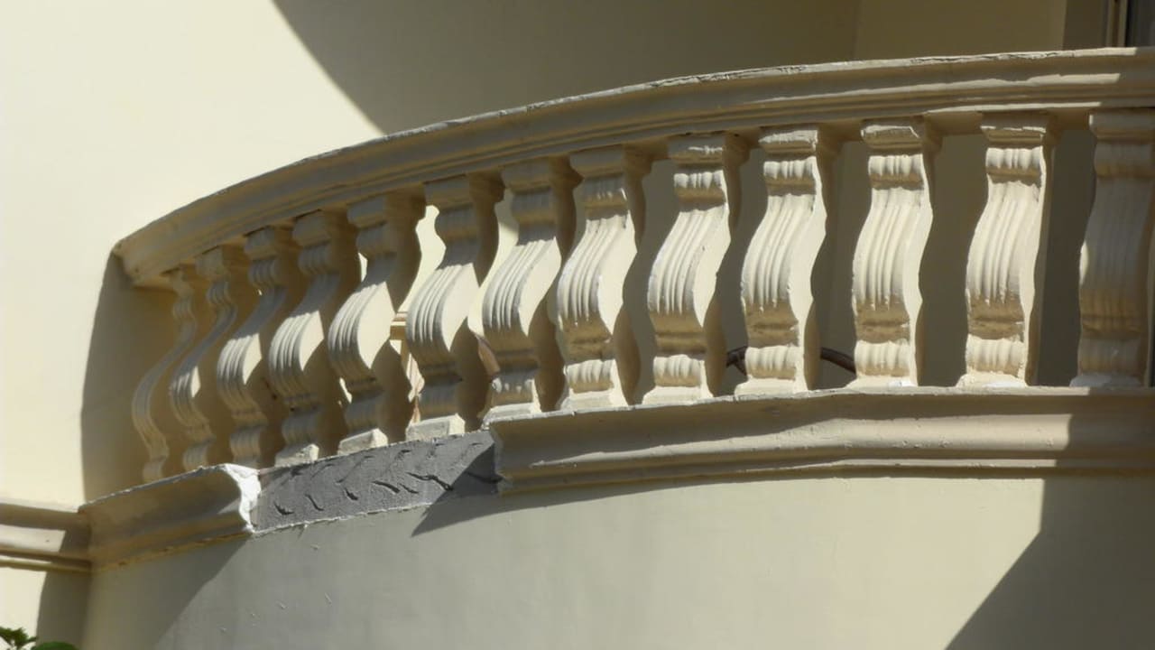 Kaputter Balkon Riviera Aqua Park Resort