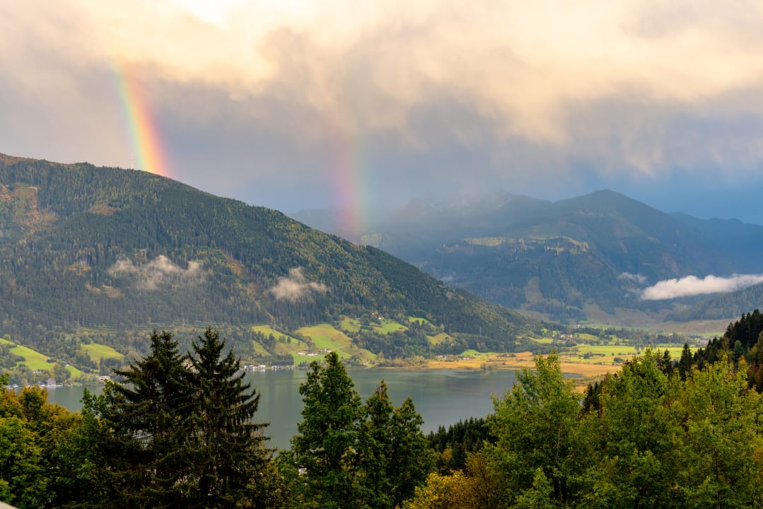 Ausblick der Sonnberg - Alpinlodges Zell am See