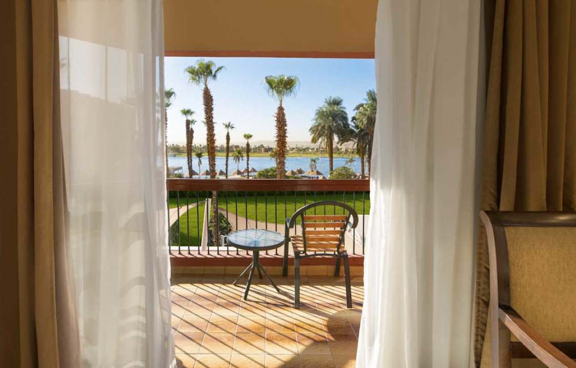 Ausblick Pyramisa Hotel Luxor