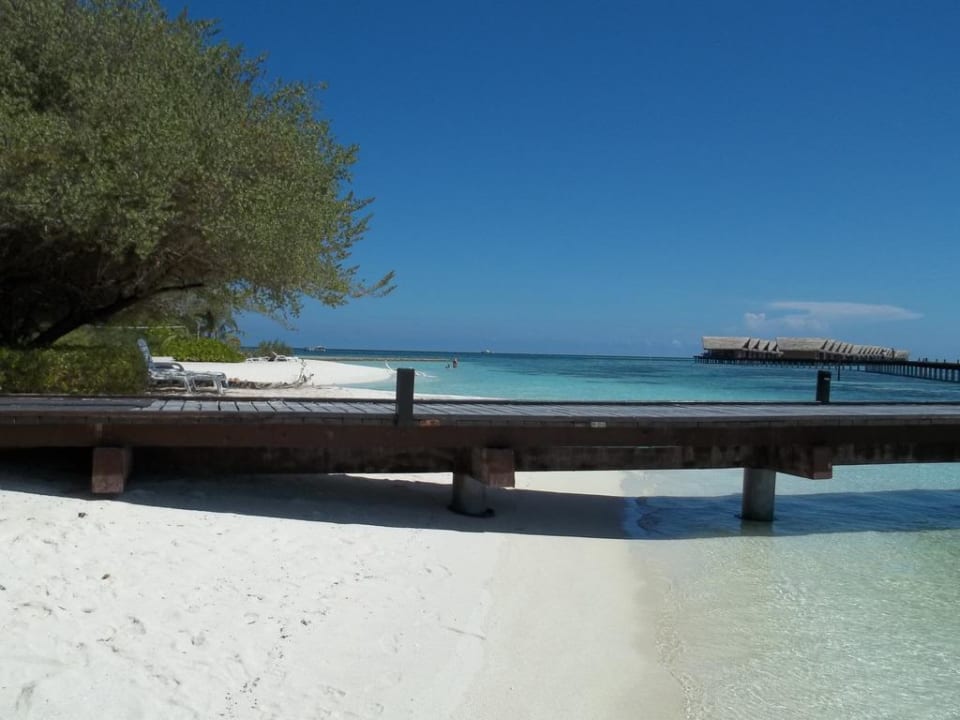 Zufahrt zu den Wasserbungalows Adaaran Select Hudhuran Fushi - Premium All Inclusive