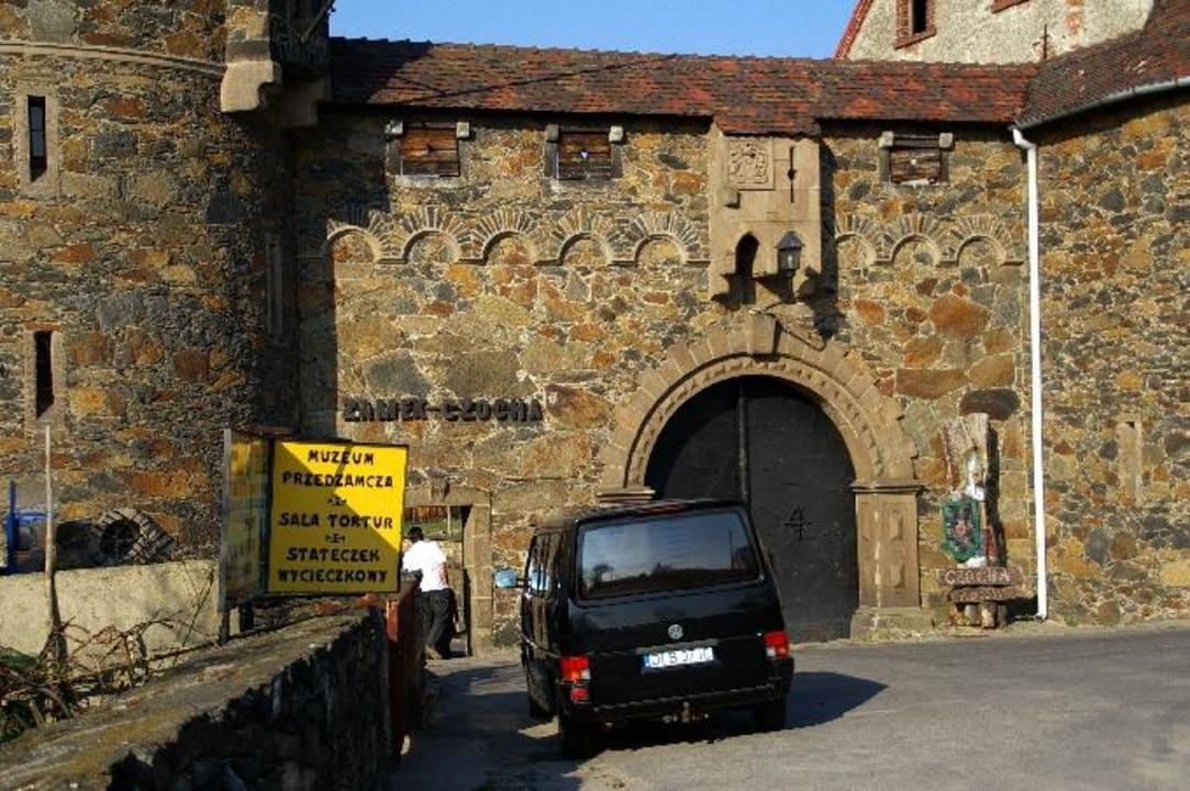 Brama wjazdowa do zamku Hotel Zamek Czocha