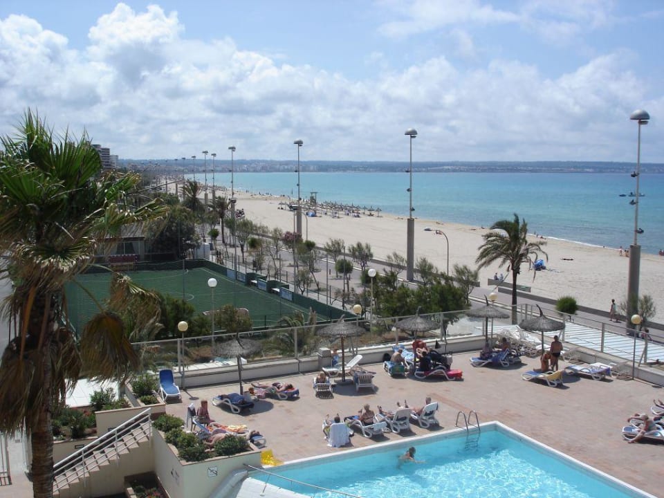 Ausblick Aparthotel Fontanellas Playa