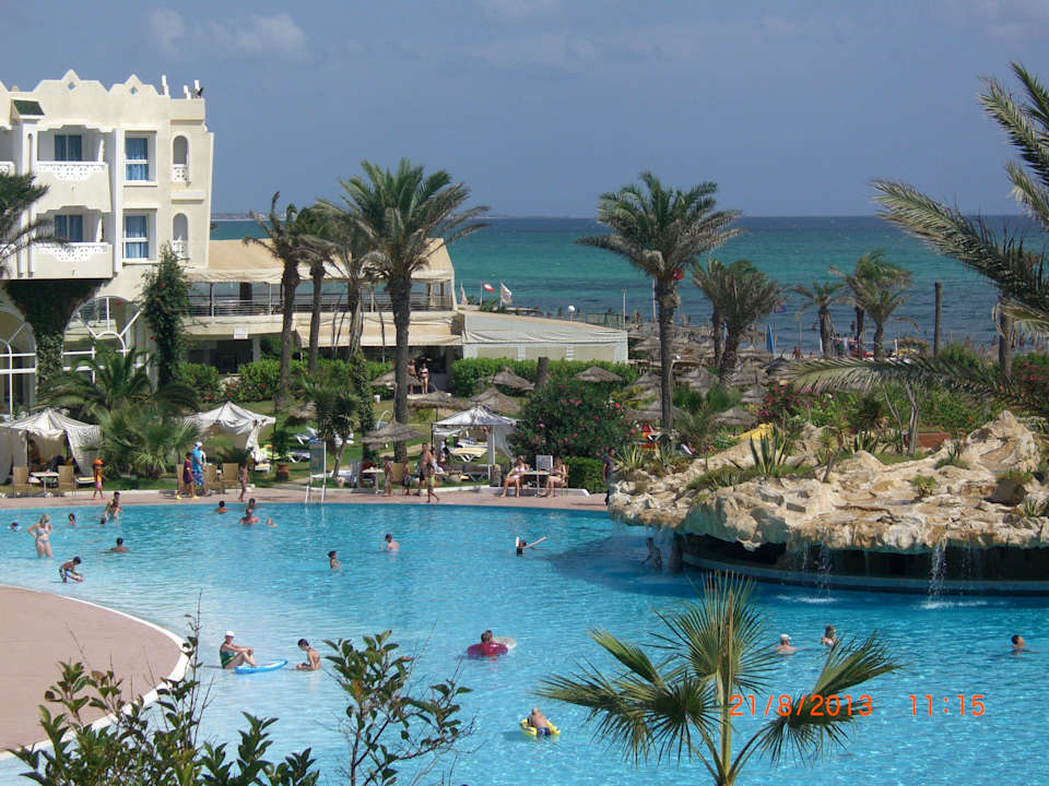 Schöner großer Pool Mahdia Beach & Aquapark