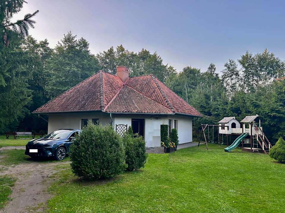 Außenansicht Bauernhof Perla Zabytkowa Chata Mazurska