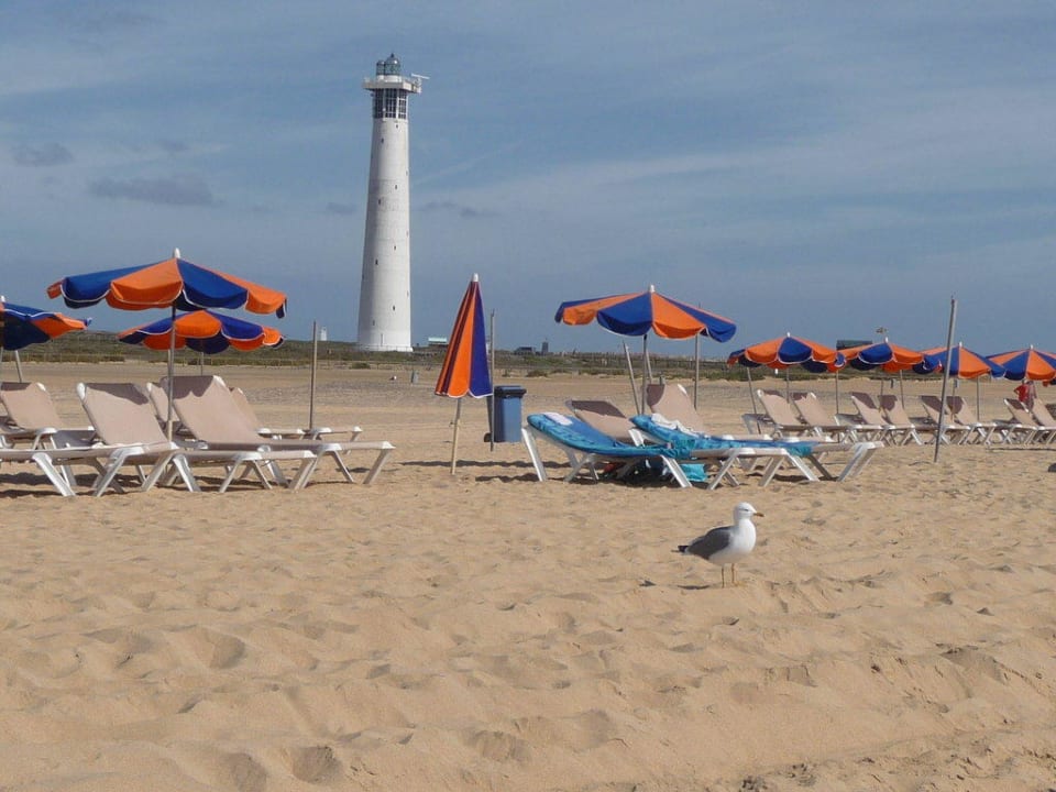 Strand am 13.Januar 2010 Hotel Riu Palace Jandia