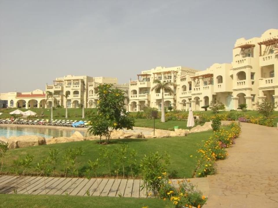 Von der Rezeption Richtung Meer/ Restaurant Rixos Sharm El Sheikh Adults Only 18 +