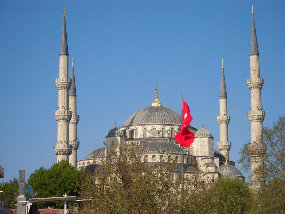 Blick von der Dachterrasse Eresin Hotels Sultanahmet- Boutique Class