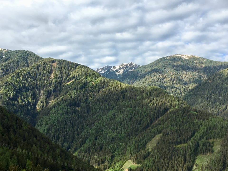 Aussicht vom Zimmer Naturhotel Lüsnerhof