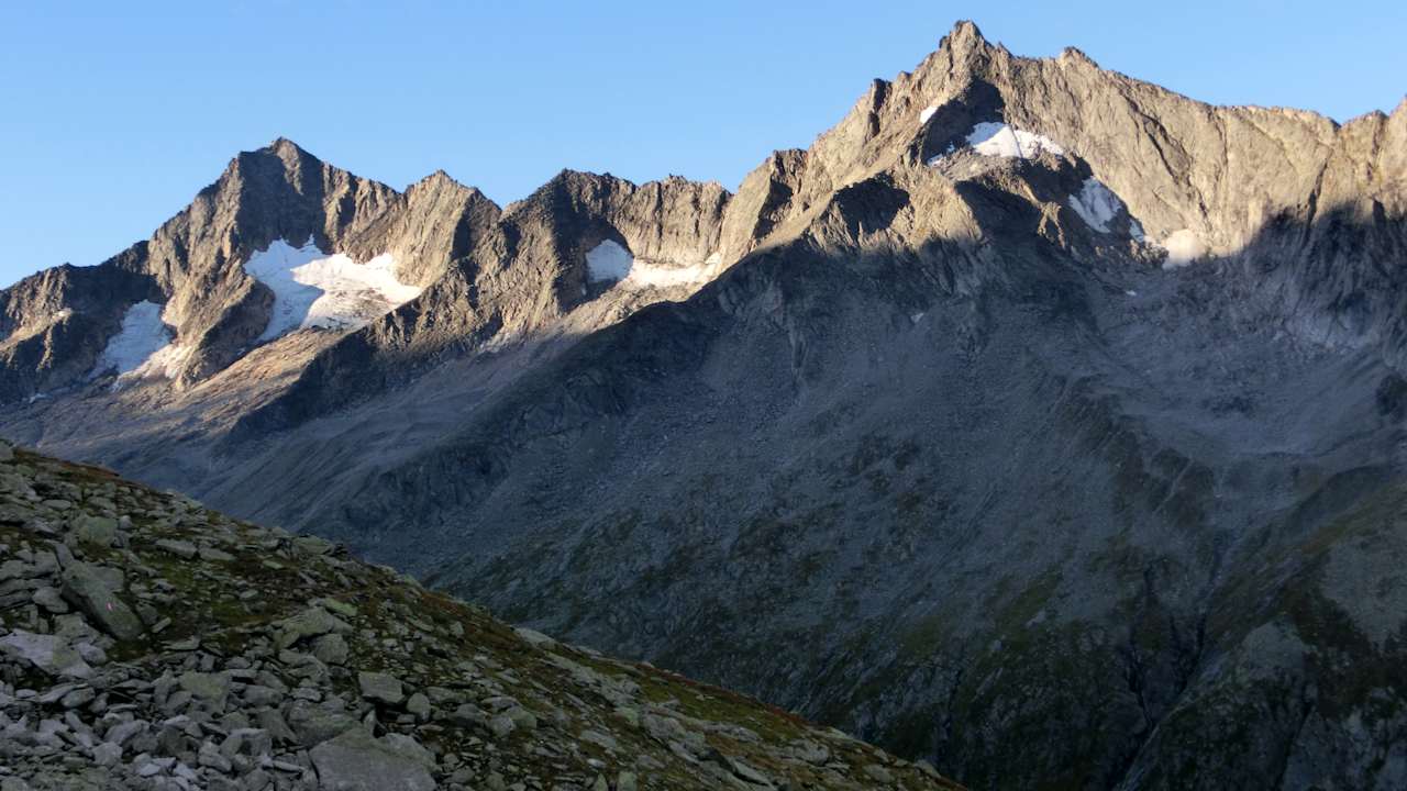 Ausblick Plauener Hütte