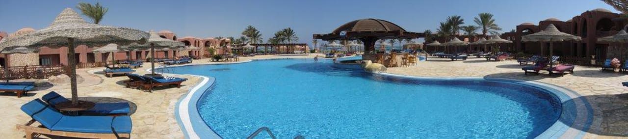 Panoramaübersicht Swisstouch Oriental Resort Marsa Alam