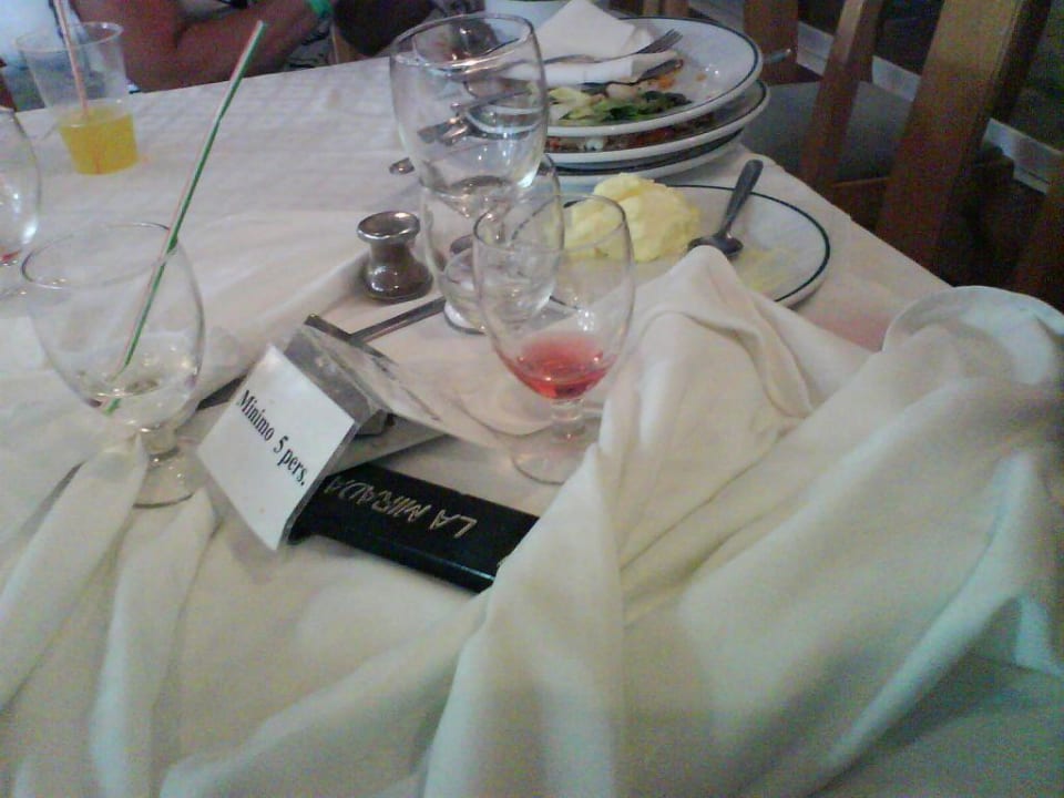 Die Tische im Speisesaal Gavimar La Mirada Club Resort