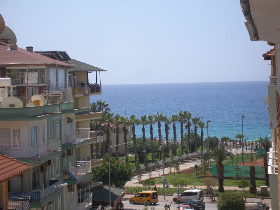 Meerblick beim Essen Hotel Aslan City Kleopatra