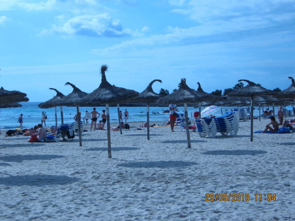 Der schöne Strand von Sa Coma Hotel Mariant Park