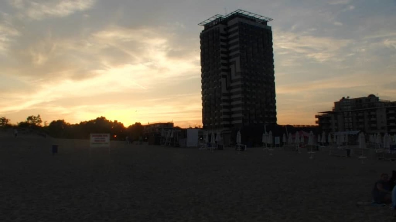 Z plaży Burgas Beach Hotel