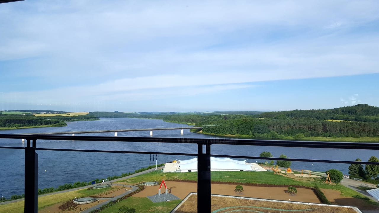 Ausblick Bio-Seehotel Zeulenroda