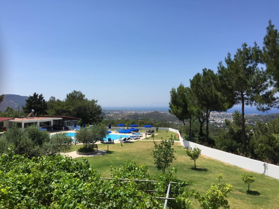 Morgendlicher Blick Hotel Helena Christina