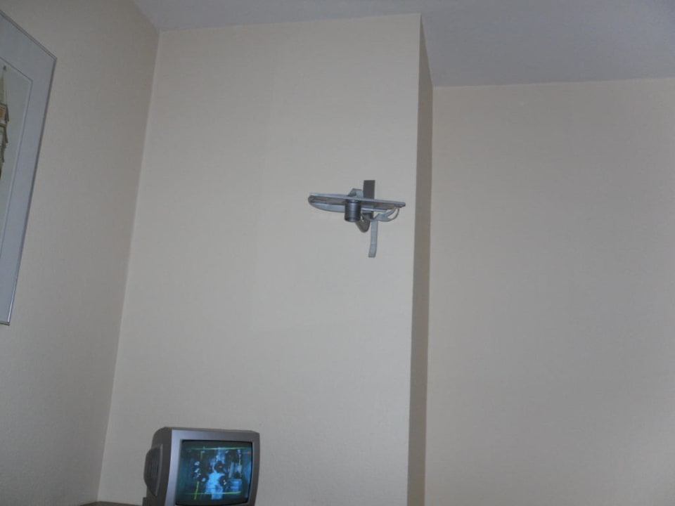 Wandhalterung! Wofür? Hotel T3 Cityloft