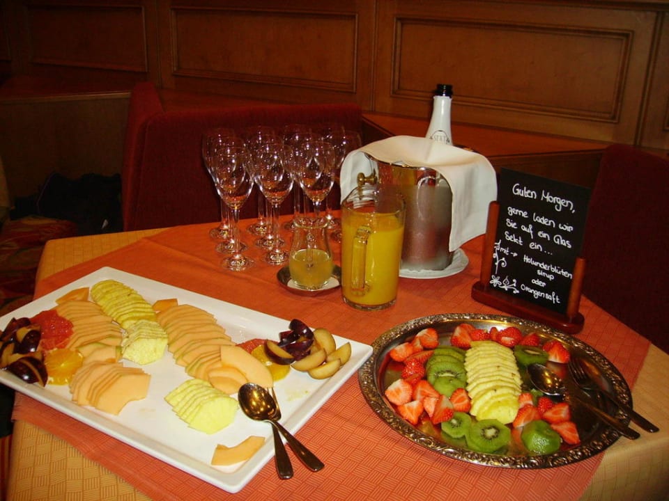 Frühstück Hotel Forellenhof Rössle