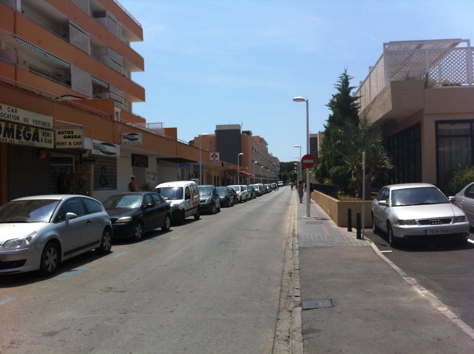 Ausblick von Hotel Richtung Strand Globales Santa Ponsa Park