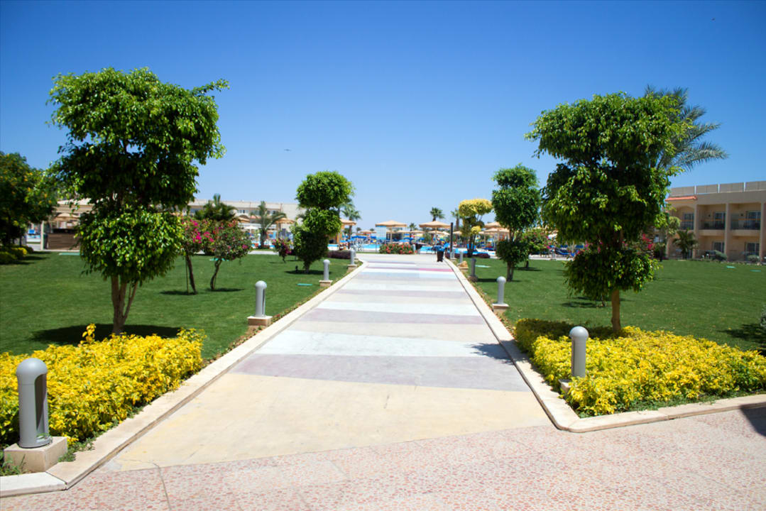 Gartenanlage Pickalbatros Royal Moderna Resort-Sharm El Sheikh