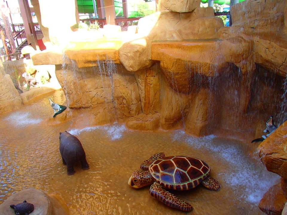 Оформление аквапарка Pickalbatros Alf Leila Wa Leila Resort - Neverland Hurghada