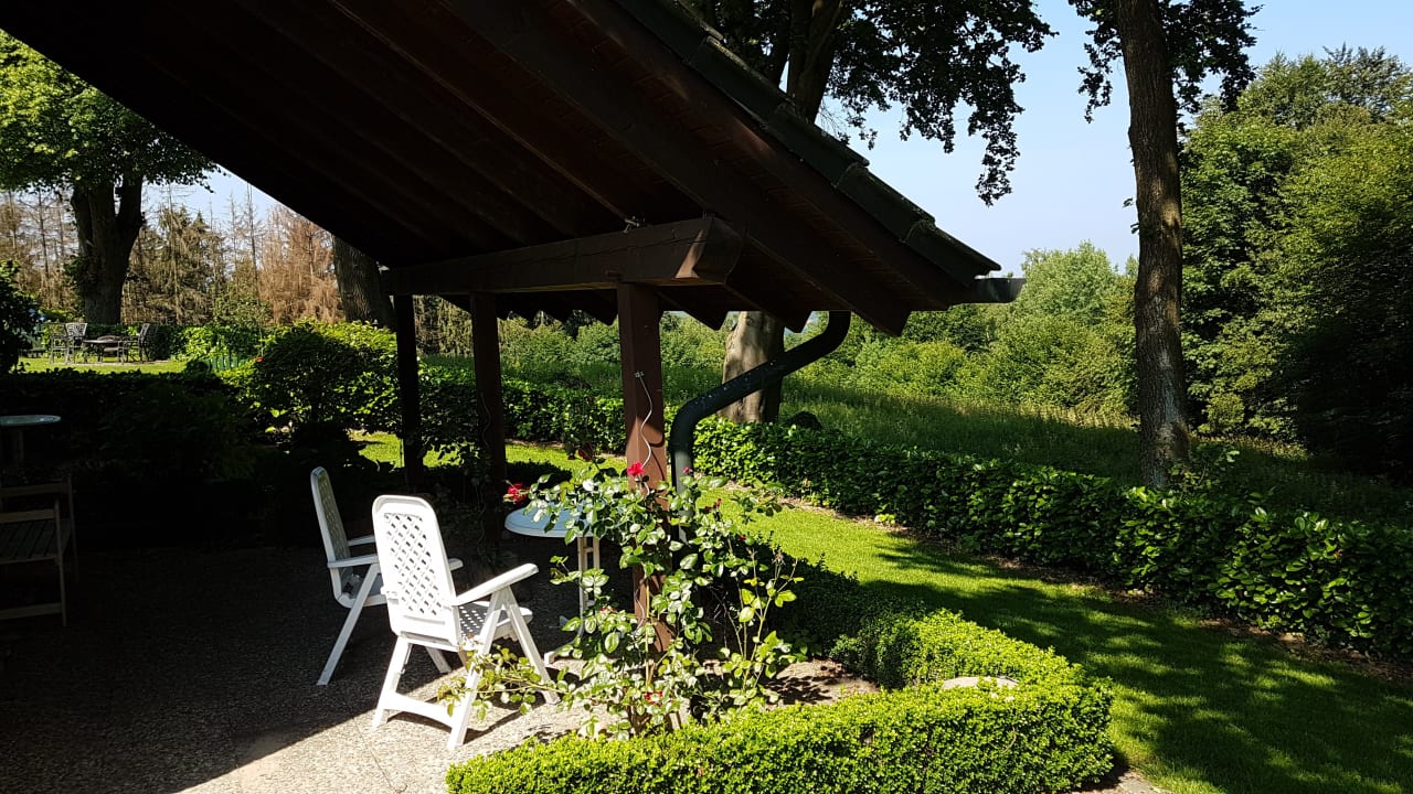 Gartenanlage Ferienwohnung Tecklenburger Augenblicke