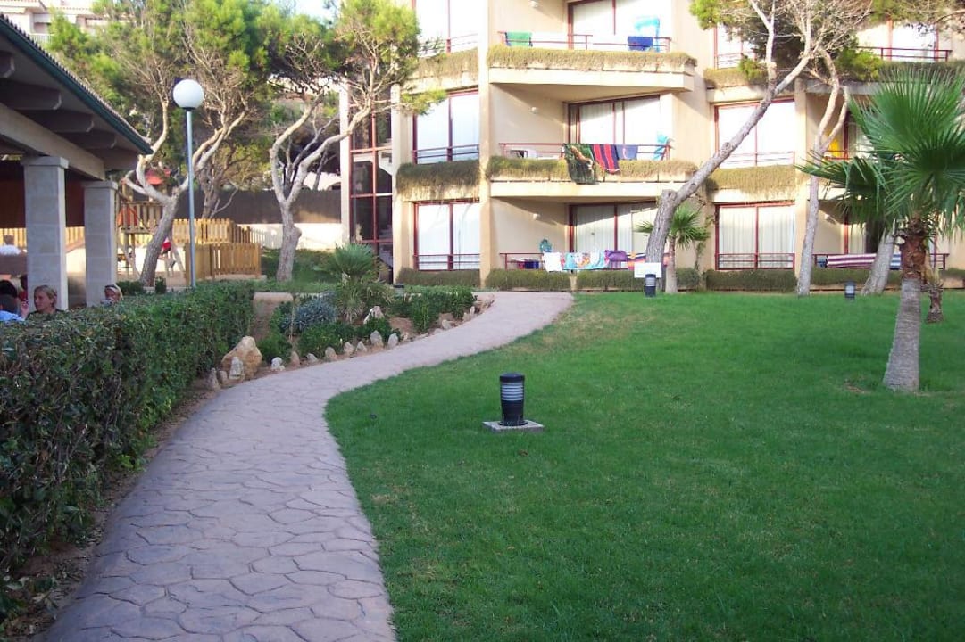 Grünanlage im Hotel Turo Pins Protur Turo Pins Hotel